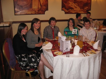 A special 50th Anniversary Dinner was held in the Magherabuoy House Hotel (Portrush) on Friday 9th February 2007. Many past members and friends joined with the congregation at this special event.